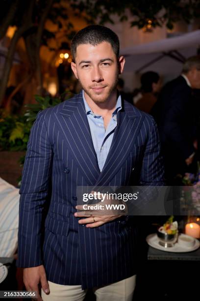 Nick Jonas at An Evening at Ralph's held at Ralph's Restaurant on July 27, 2024 in Paris, France.