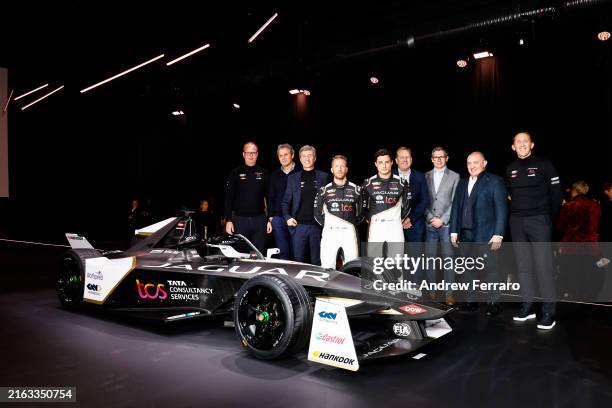 Thomas Mueller, Executive Director of Product Engineering Jaguar Land Rover, Lennard Hoornik, Chief Commercial Officer Jaguar Land Rover, Francois...