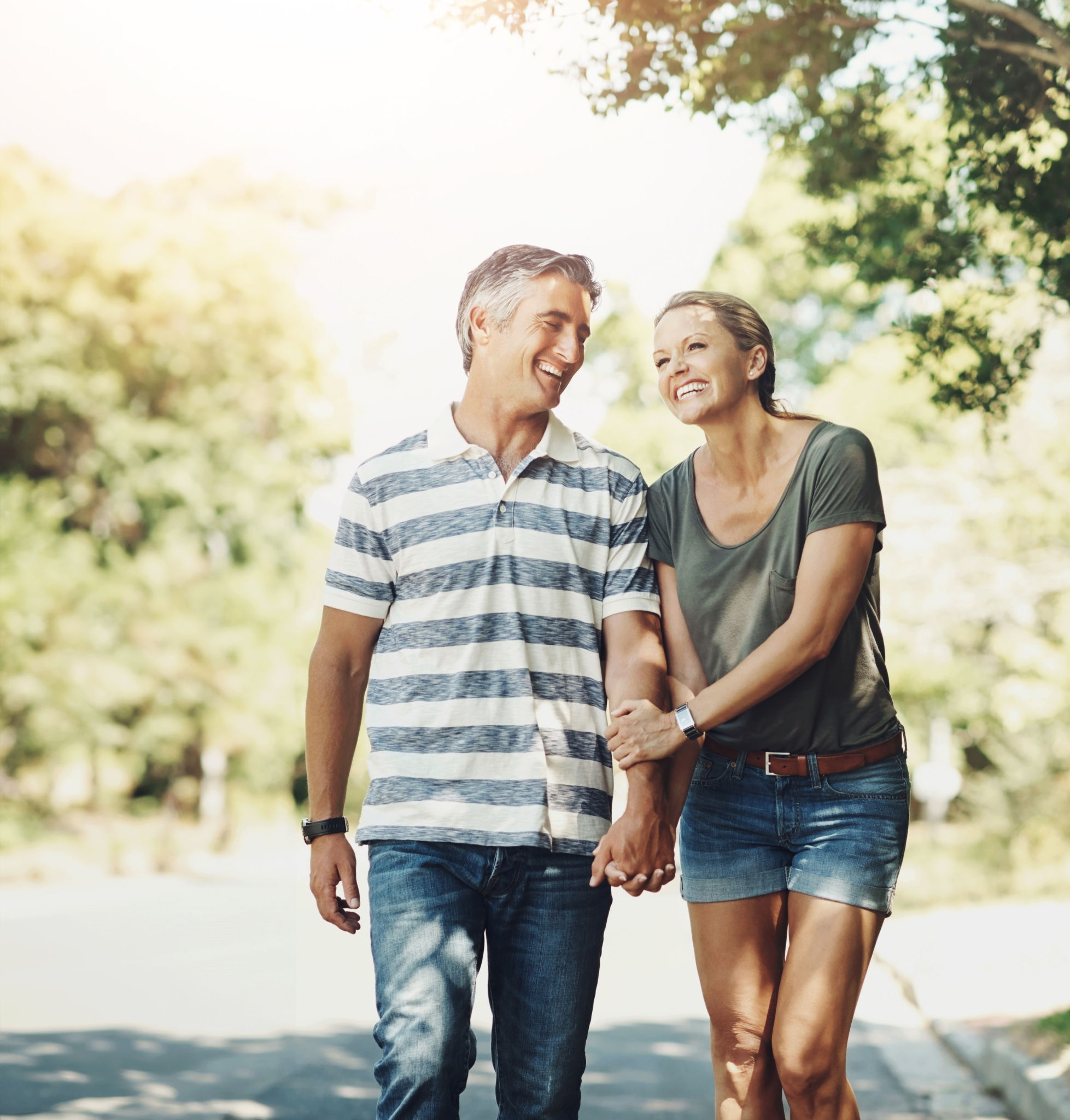 couple walking