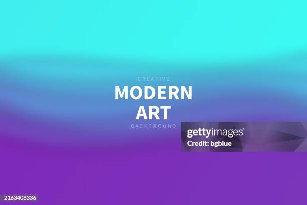 blue abstract background with blurred fluid shapes - lavender coloured stock illustrations