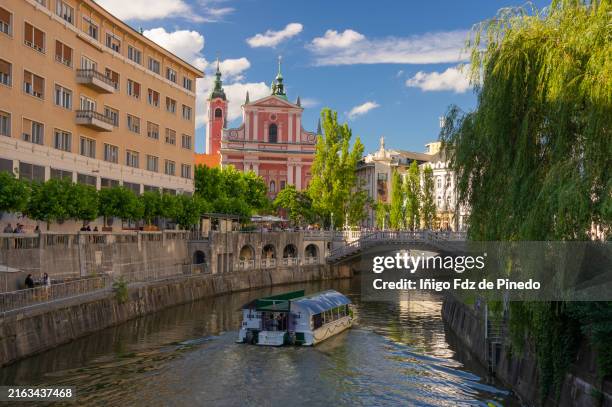 ljubljana charming town, ljubljana,resljeva, slovenia - eslovenia fotografías e imágenes de stock