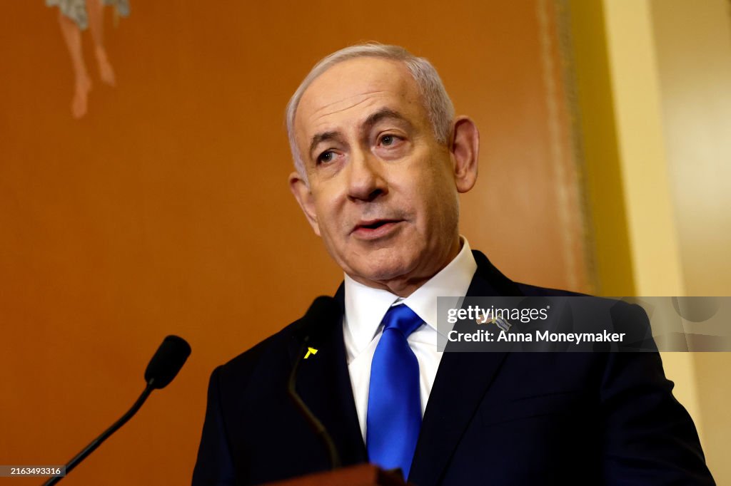 Congressional Leadership Meets With Israeli Prime Minister Netanyahu At The U.S. Capitol