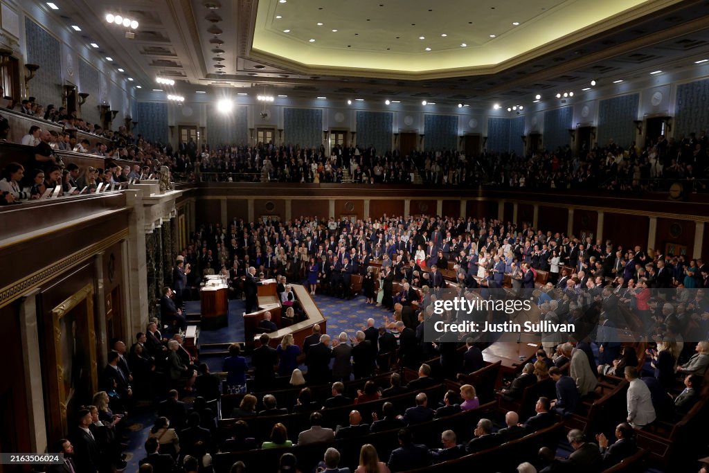 Israeli PM Netanyahu Delivers Address To Joint Meeting Of U.S. Congress