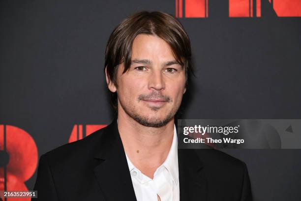 Josh Hartnett attends the "Trap" world premiere at Alice Tully Hall on July 24, 2024 in New York City.