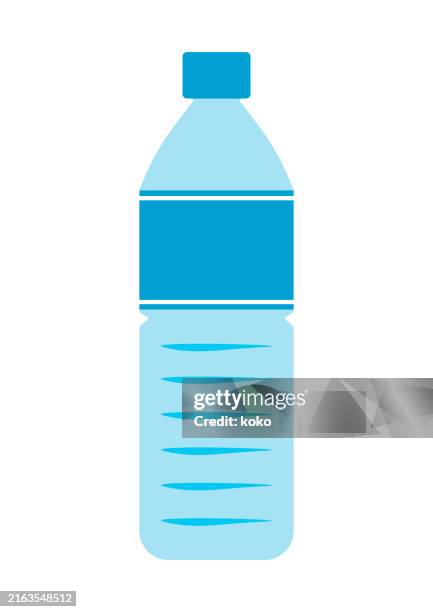 illustrations, cliparts, dessins animés et icônes de bouteille. boisson gazeuse, eau. - bouteille-plastique