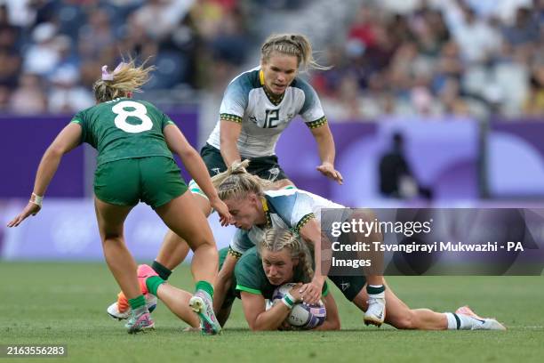 Women Rugby Sevens Ruck 31 Kathy Baker Rugby Player Stock Photos, High-Res Pictures, and Images ...