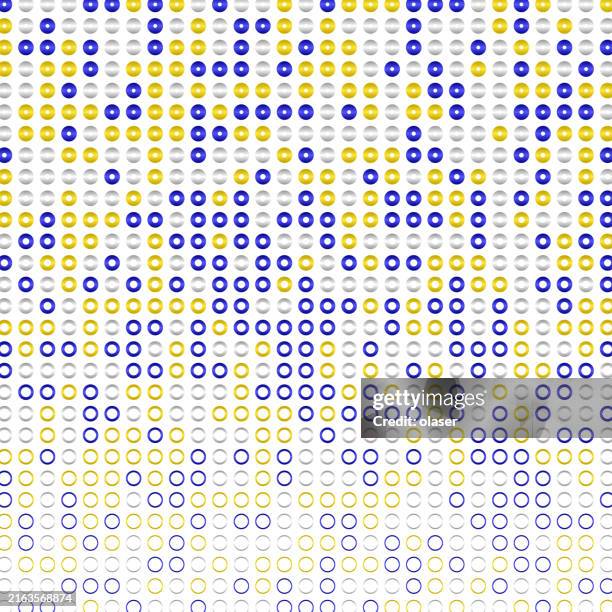 Metallic Chips Blue Gold Red Turquoise Silver In Matrix Pattern High ...