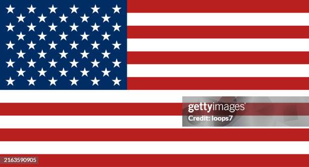 ilustraciones, imágenes clip art, dibujos animados e iconos de stock de bandera de los estados unidos - bandera estadounidense