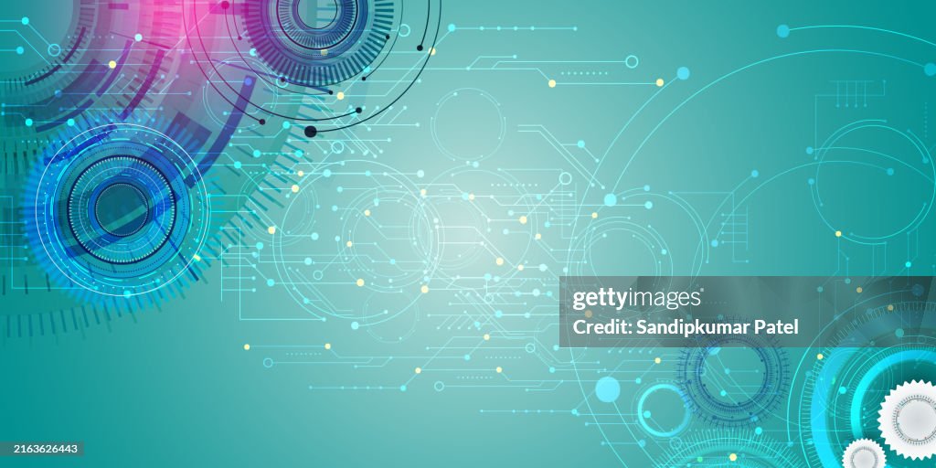 Technical Technology Background Hitech Digital Technology And Engineering Abstract Technical Background ...