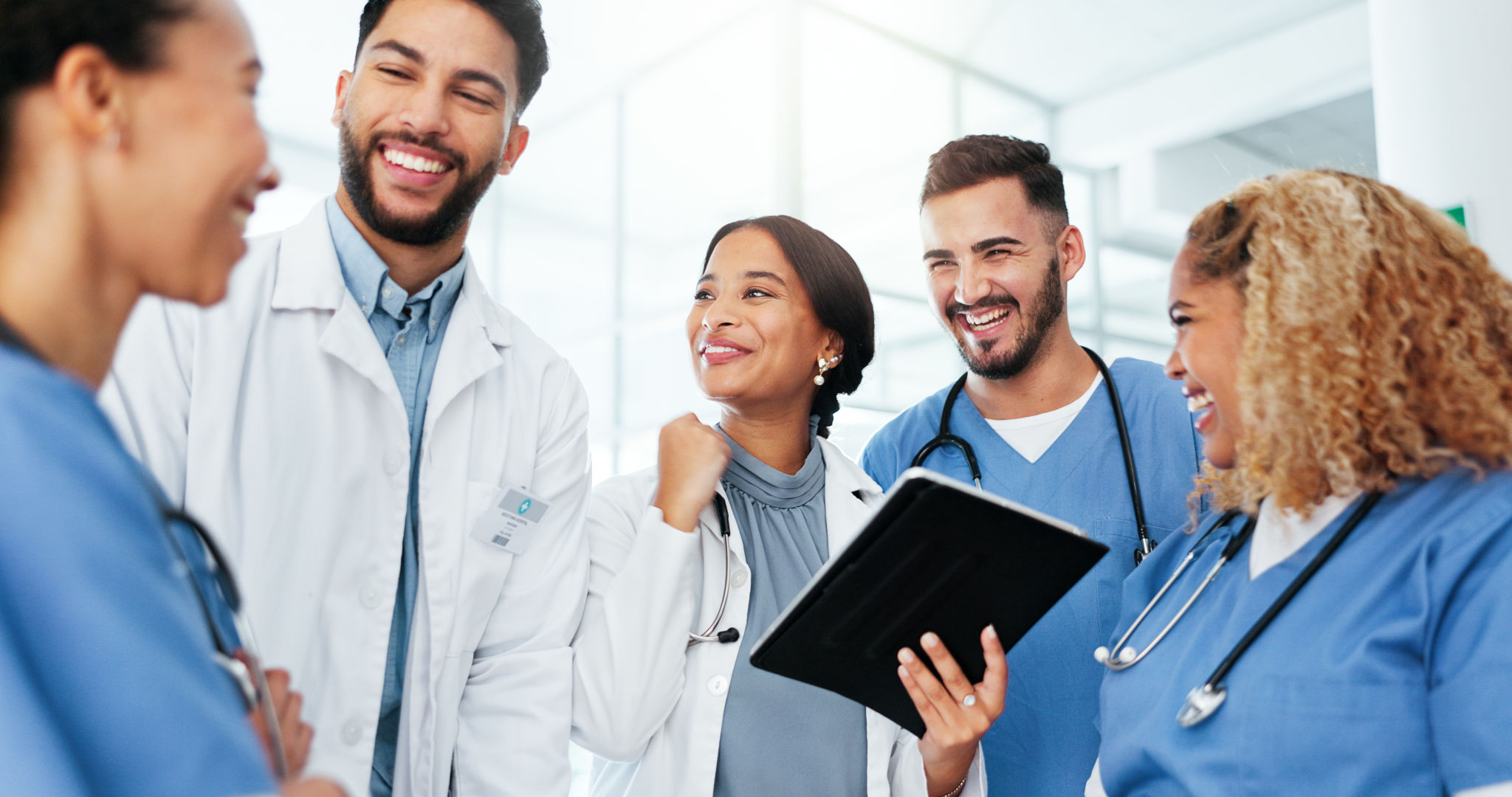 healthcare professionals meeting