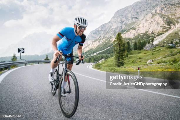 cycling is not only a hobby but a lifestyle. - cyklist bildbanksfoton och bilder