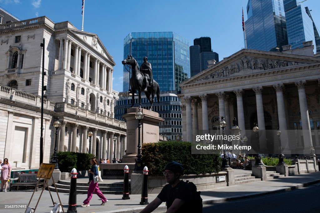 Bank Of England In The City Of London