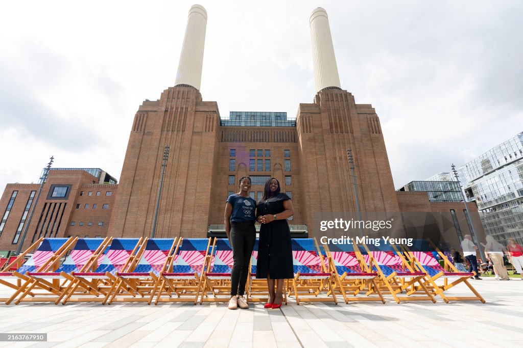 Christine Ohuruogu OLY MBE Opens Official Team GB Fan Zone In London