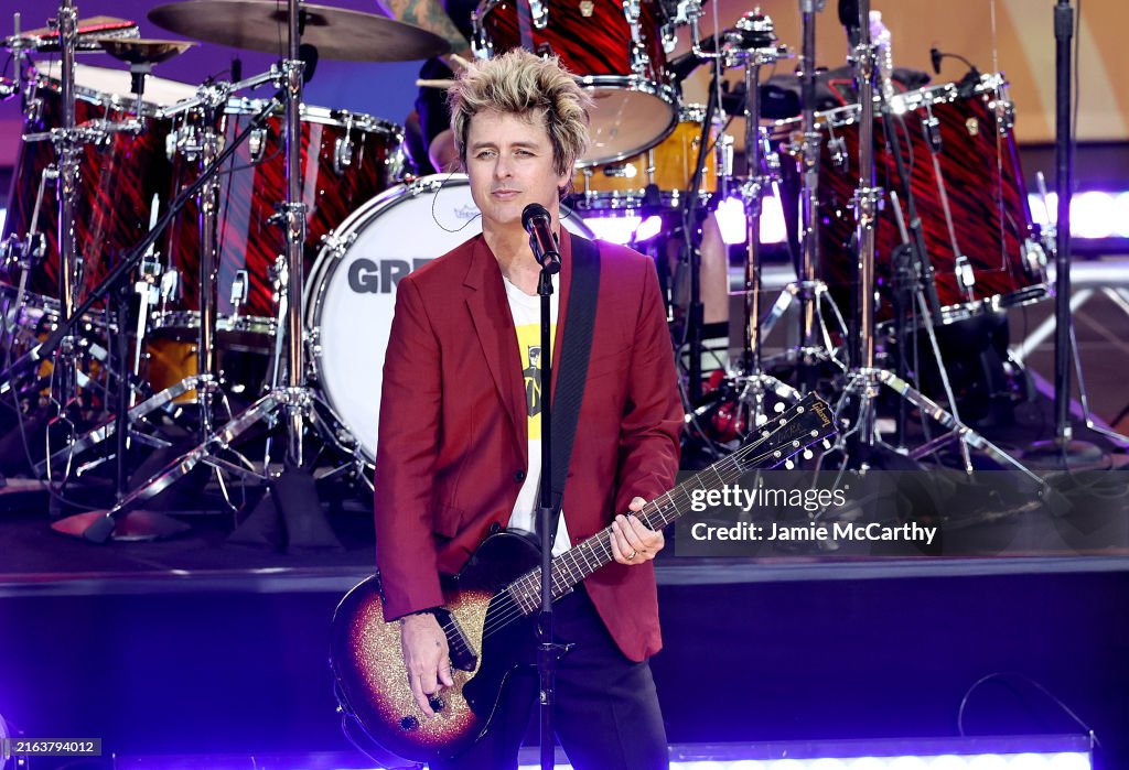 Green Day Performs On ABC's "Good Morning America"