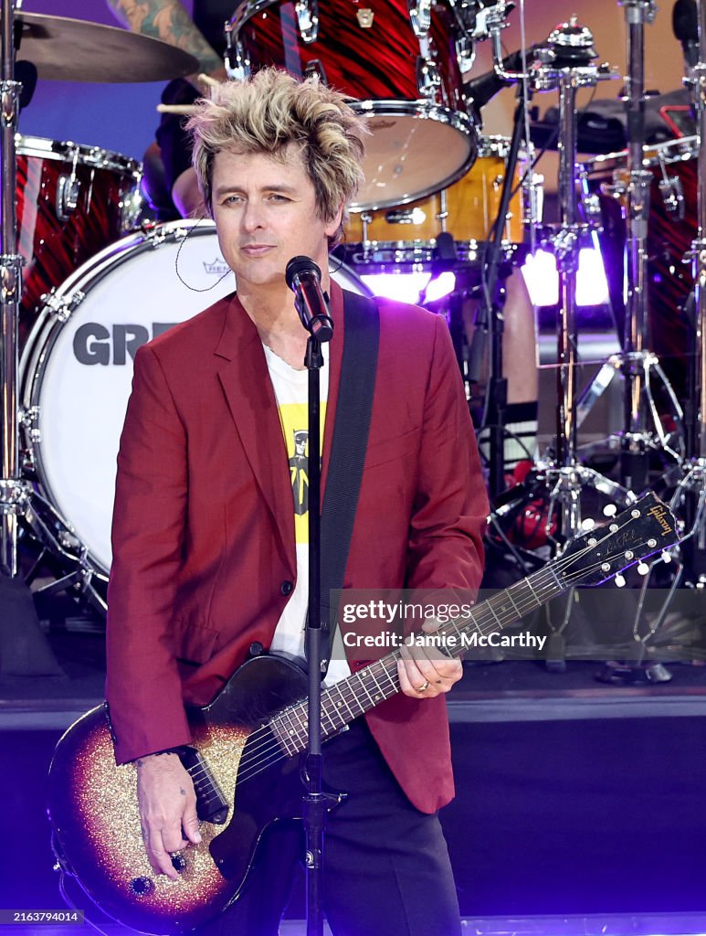 Green Day Performs On ABC's "Good Morning America"