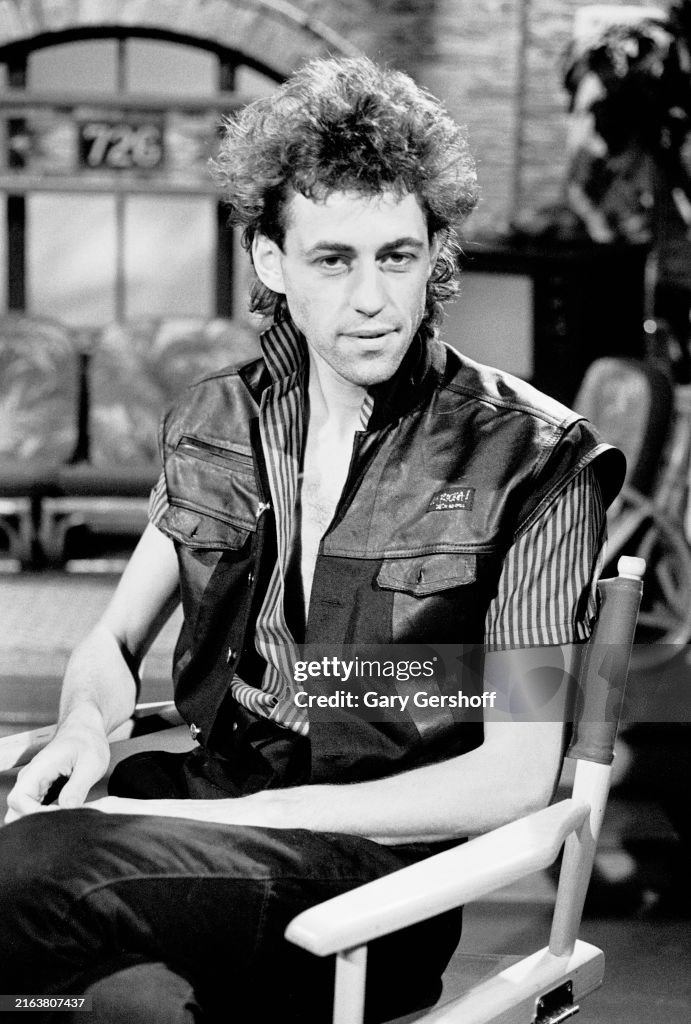 Bob Geldof Interviewed At MTV
