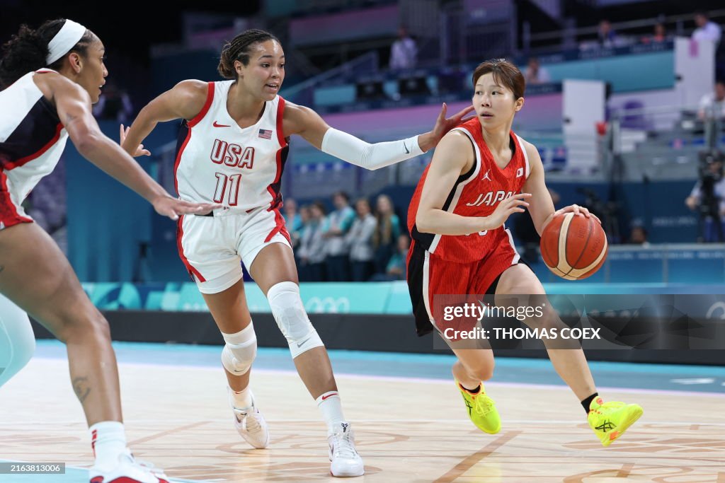 BASKETBALL-OLY-PARIS-2024-USA-JPN