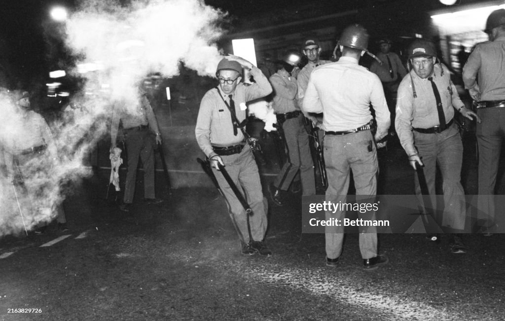 Police Fire Tear Gas At University of Maryland Student Protests