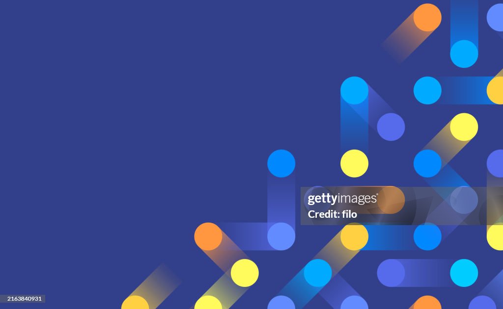 Modern Connection AI Circuit Digital Data Abstract Background