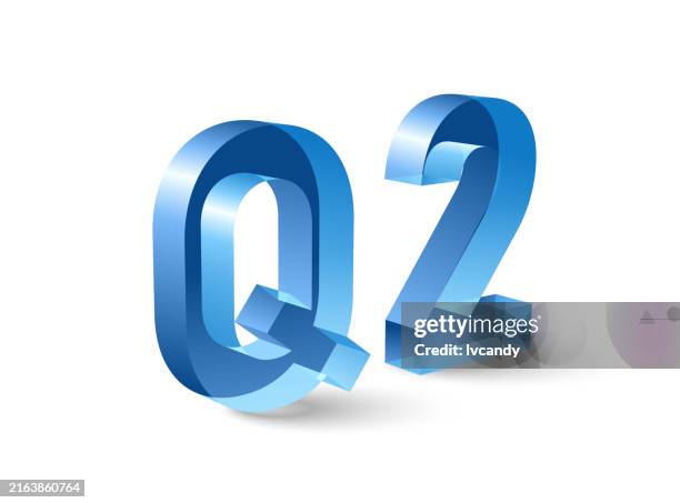 q2 - quarter 2 stock illustrations