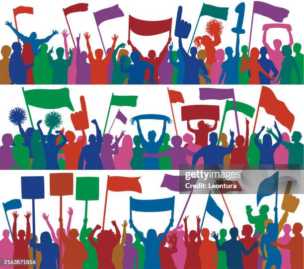 Random Crowd Signs 526 Stadium Crowd Holding Signs Stock Photos, High-Res Pictures, and ...
