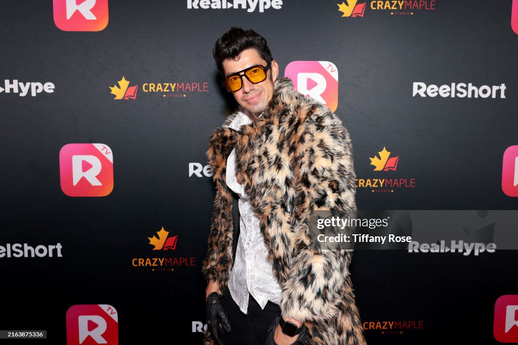 Caesar R Quihuis Adrian Quihuis attends the ReelShort Summer Soiree 2024 on July 26 ...