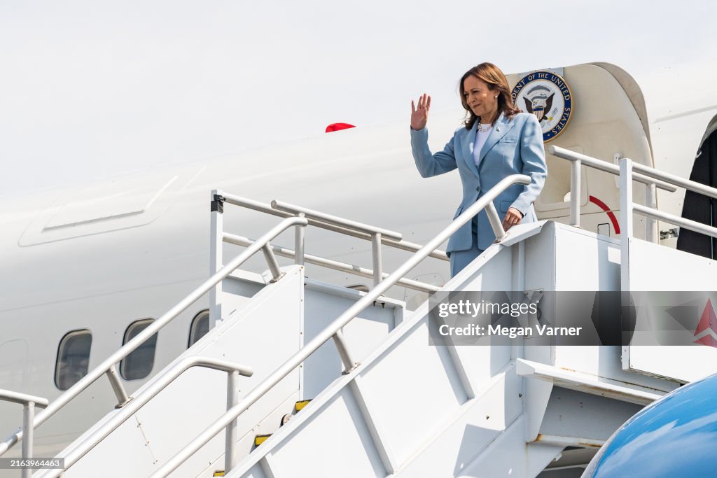 Kamala Harris Holds Campaign Rally In Atlanta