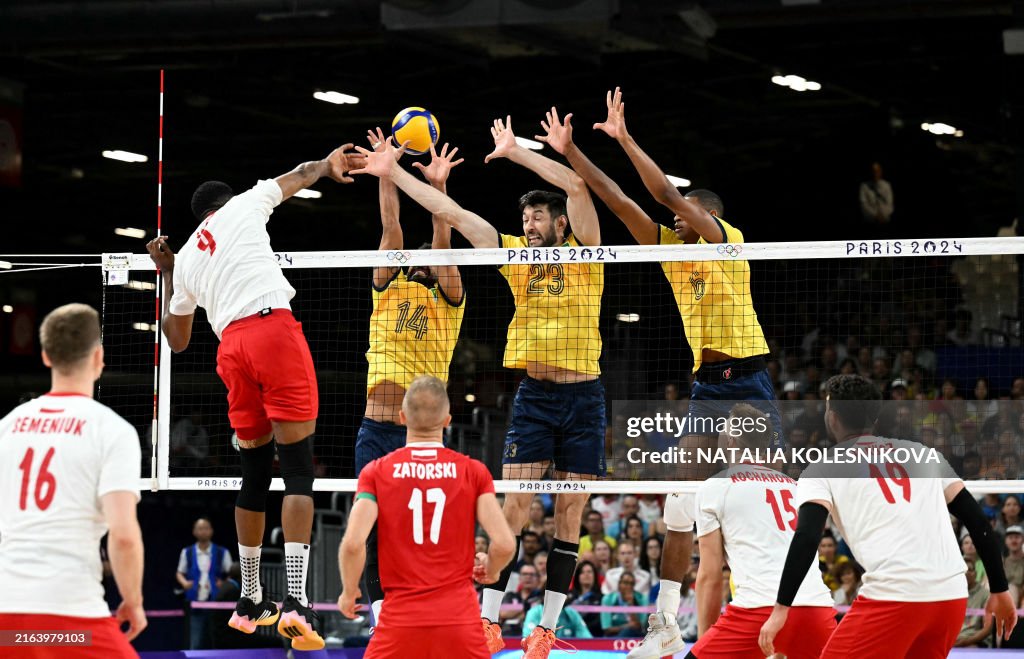 VOLLEYBALL-OLY-PARIS-2024-POL-BRA