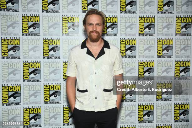 Wyatt Russell attends the Marvel Studios Panel in Hall H at SDCC in San Diego, California on July 27, 2024.