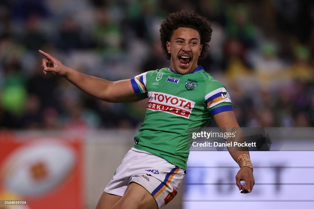 NRL Rd 21 - Raiders v Rabbitohs