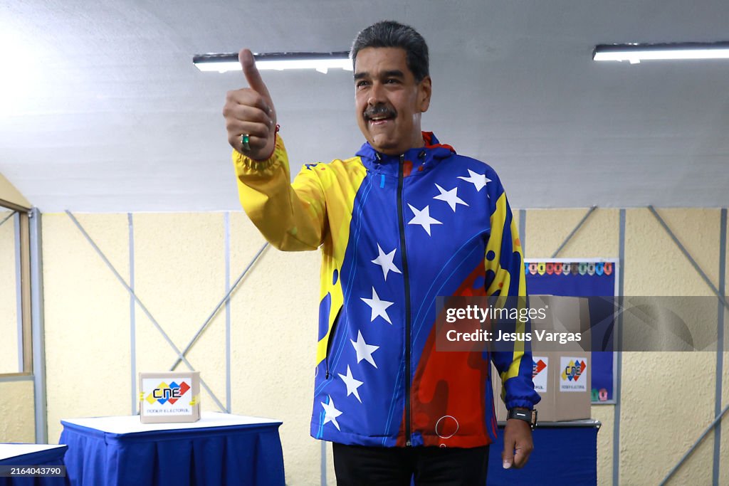 Venezuelans Go To Polls In Controversial Presidential Elections