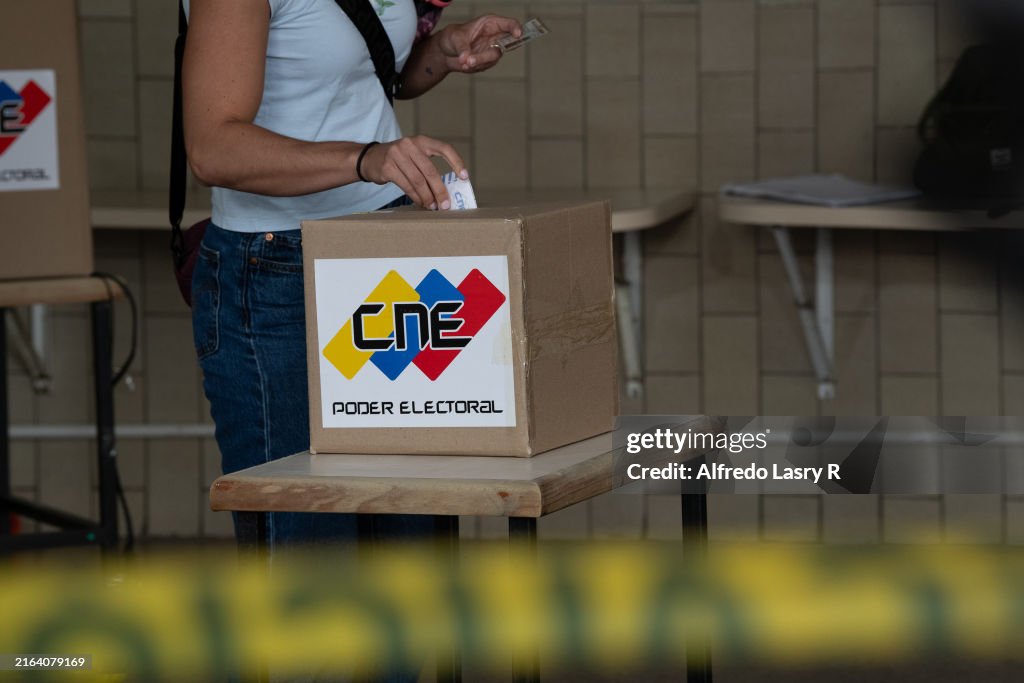 Venezuelans Go To Polls In Controversial Presidential Elections