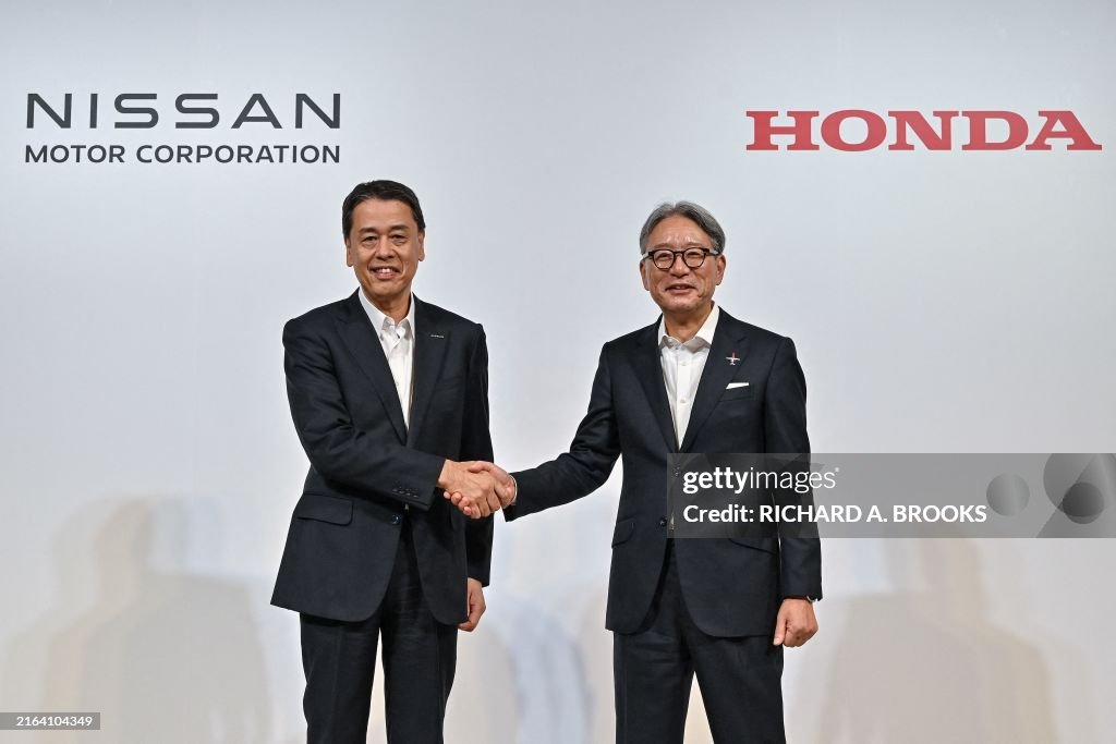 JAPAN-ECONOMY-AUTO-BUSINESS-HONDA-NISSAN