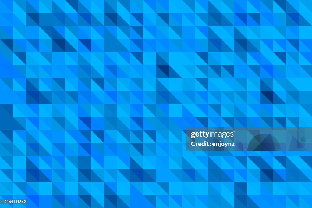 Blue Triangular Shape Seamless Blue Triangle Shapes Background Illustration High-Res Vector ...