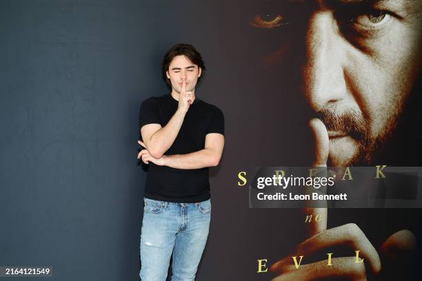 Joshua Colley attends as Universal Pictures and Blumhouse present a special screening of "Speak No Evil" at Universal Commons Main Theater on July...