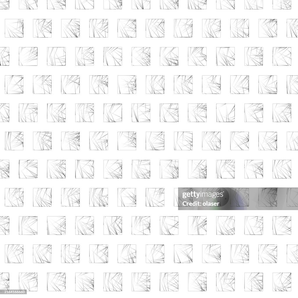Square Shape Variations Square Shapes Individually Filled With Lines High-Res Vector Graphic ...