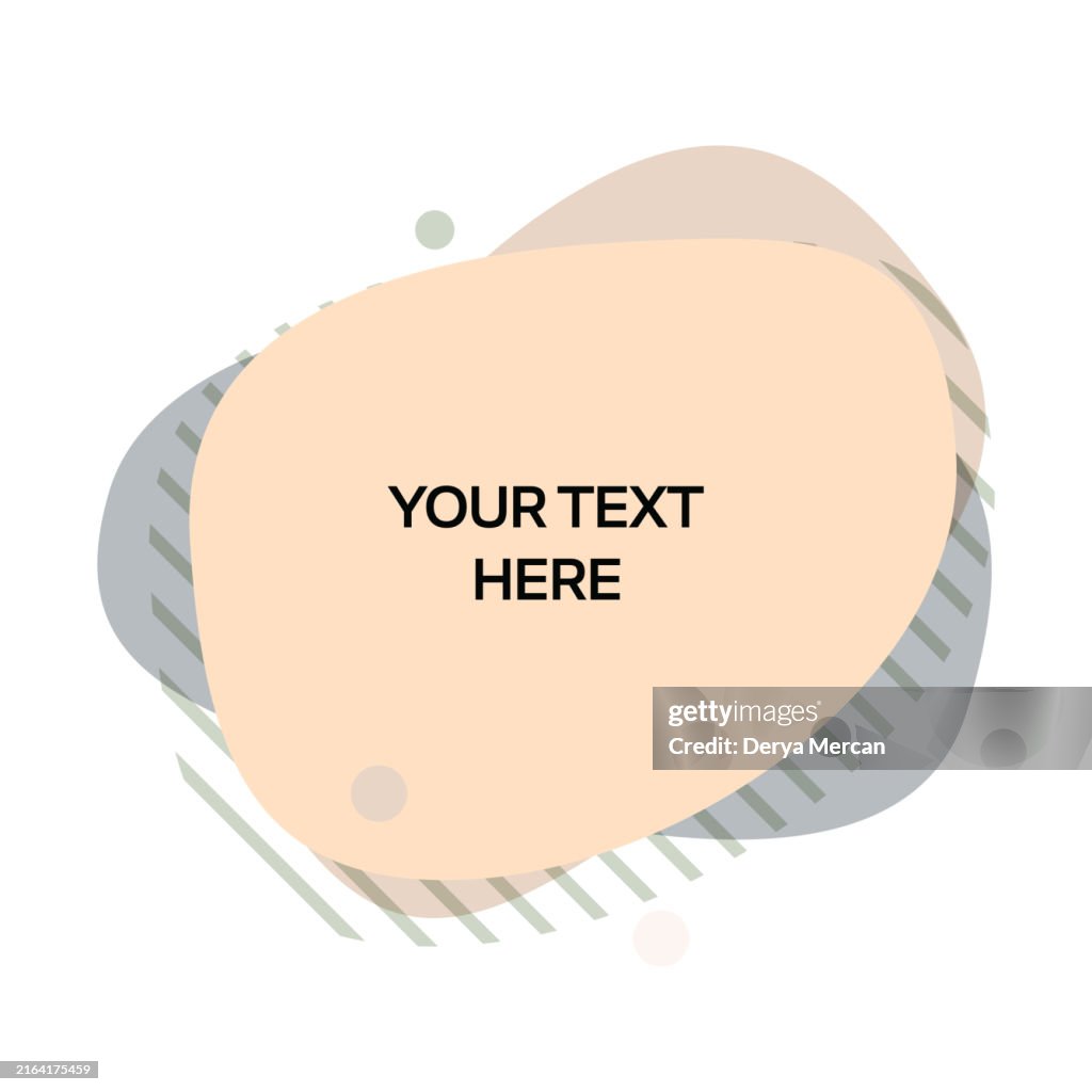 A Rounded Form Rounded Creative Abstract Shapes Form Stock Illustration High-Res ...