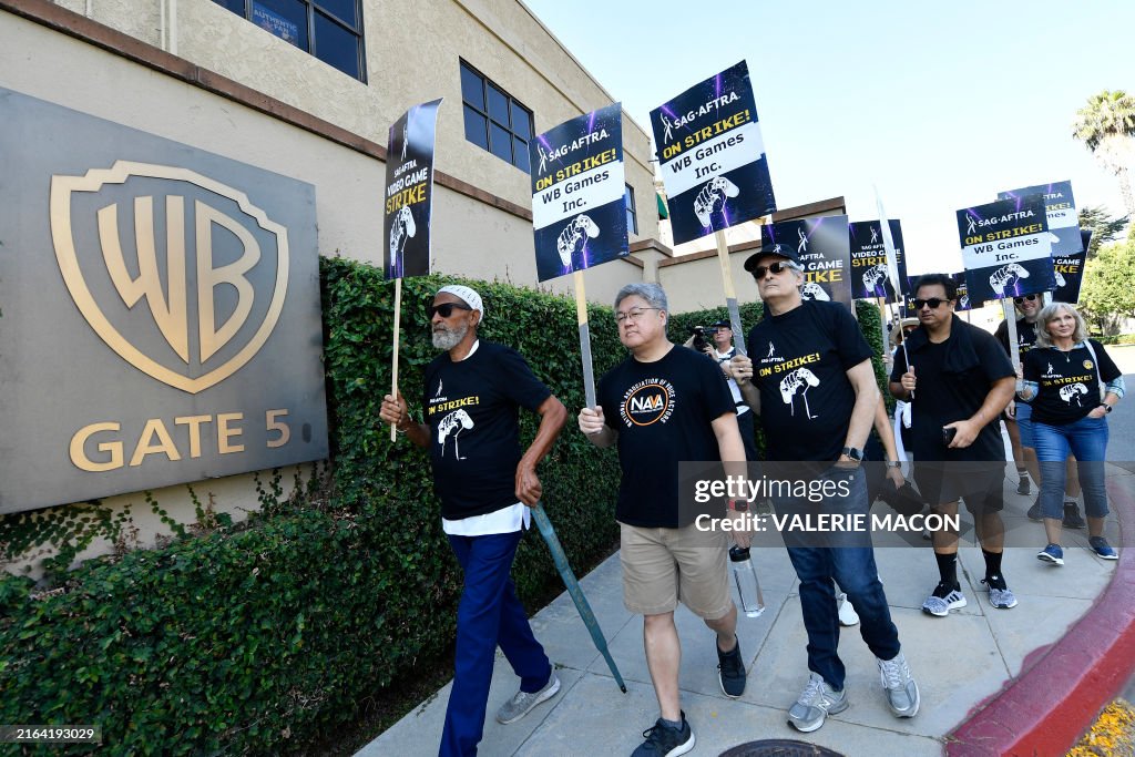 US-ENTERTAINMENT-LABOUR-STRIKE-GAMES-SAG-AFRTA