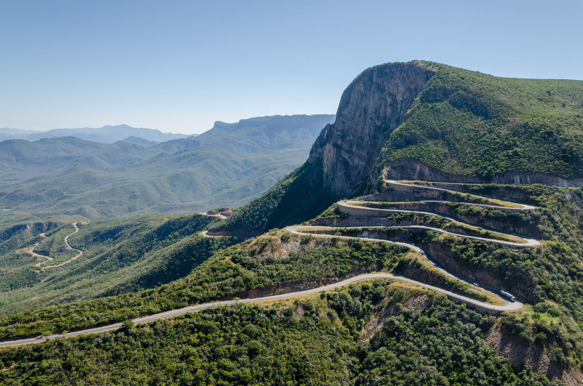 High Angle View Of Mountain Landscape High Angle View Of Mountain Landscape
