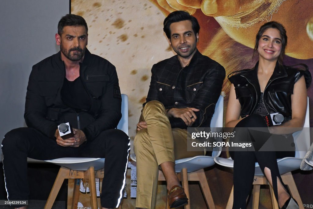 L Raja L-R Bollywood actor and film producer John Abraham, actor and casting ...