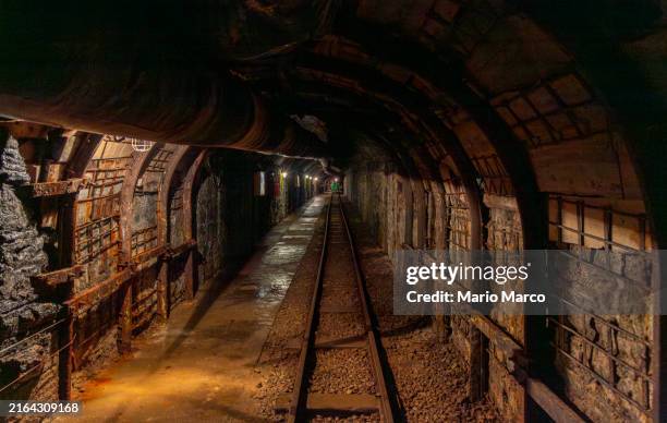 old coal mines - silesia stock pictures, royalty-free photos & images