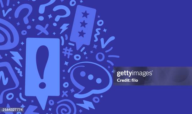 conversation chat talking speech meeting abstract background - feedback stock illustrations