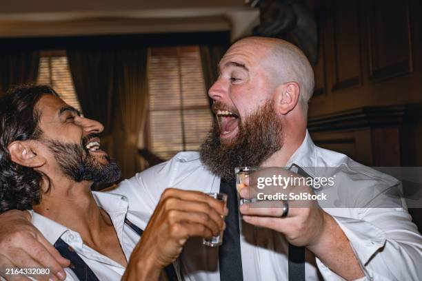 heres to friendship - tequila sterkedrank stockfoto's en -beelden