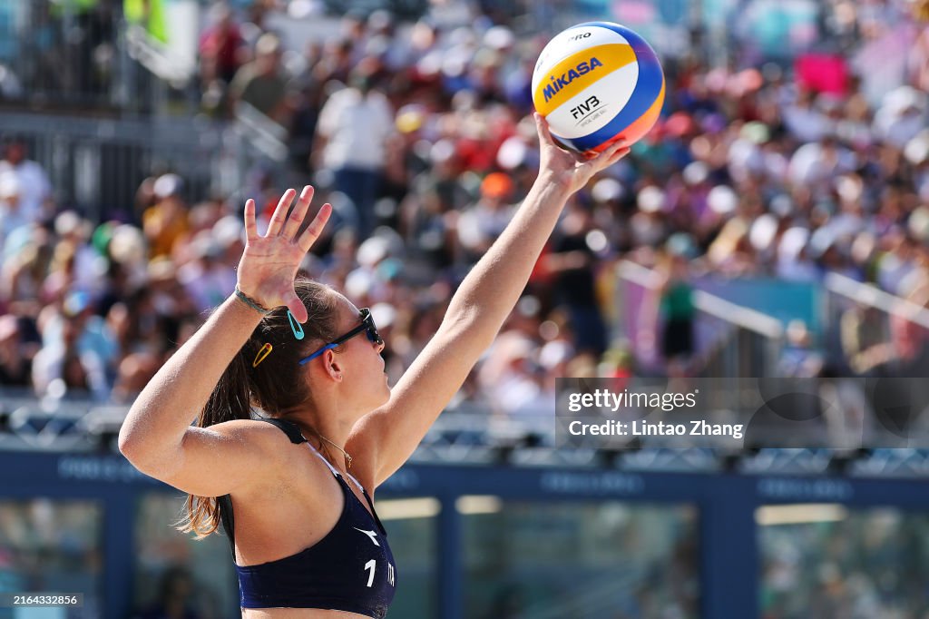 Valentina Gottardi Of Team Italy Serves During The Women s News valentina-gottardi-of-team-italy-serves-during-the-women-s-news