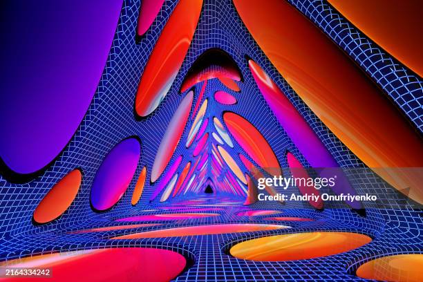 triangular shaped tunnel - quick reference stock pictures, royalty-free photos & images