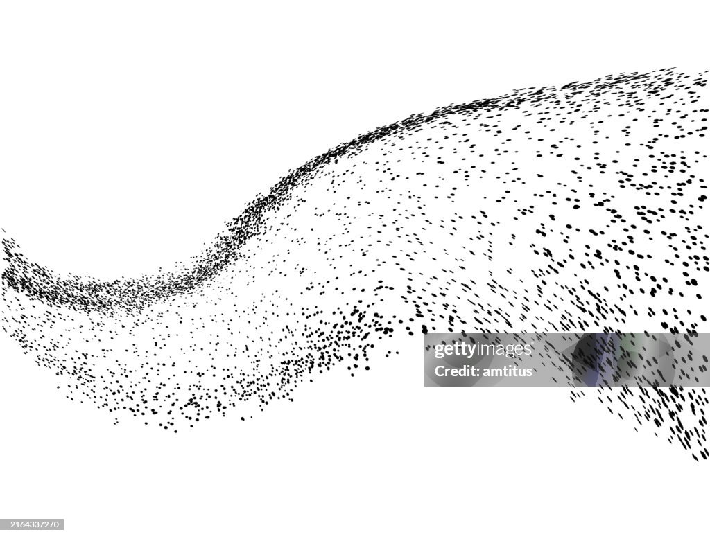Particles Move High-Res Vector Graphic - Getty Images