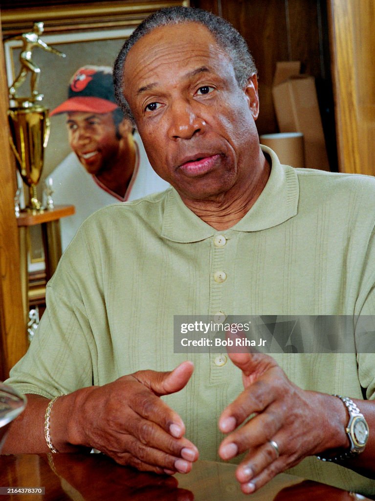 MLB Hall of Fame Frank Robinson Portrait