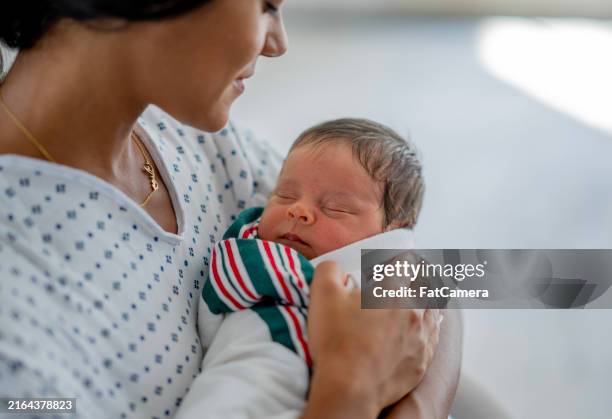 bonding with baby - baby blanket stock pictures, royalty-free photos & images