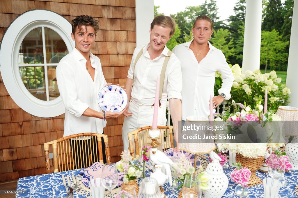 An Intimate Dinner, Hosted By Marie-Chantal Of Greece To Celebrate The Launch Of Her Collection With Alice Naylor-Leyland Of Mrs. Alice