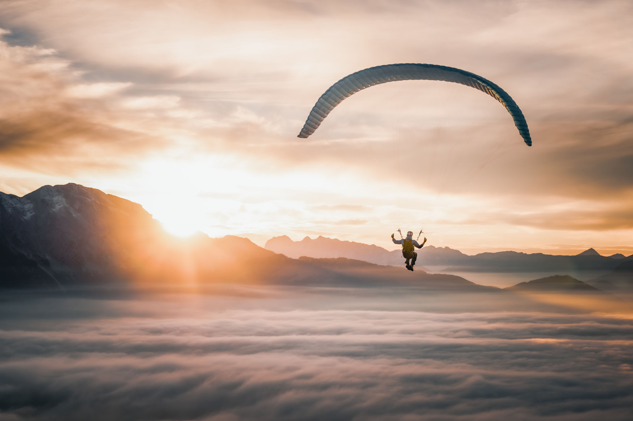 paragliding adventure